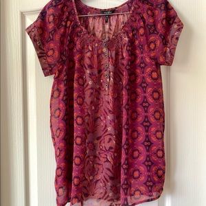 Daisy Fuentes 2 piece top & cami, Size M